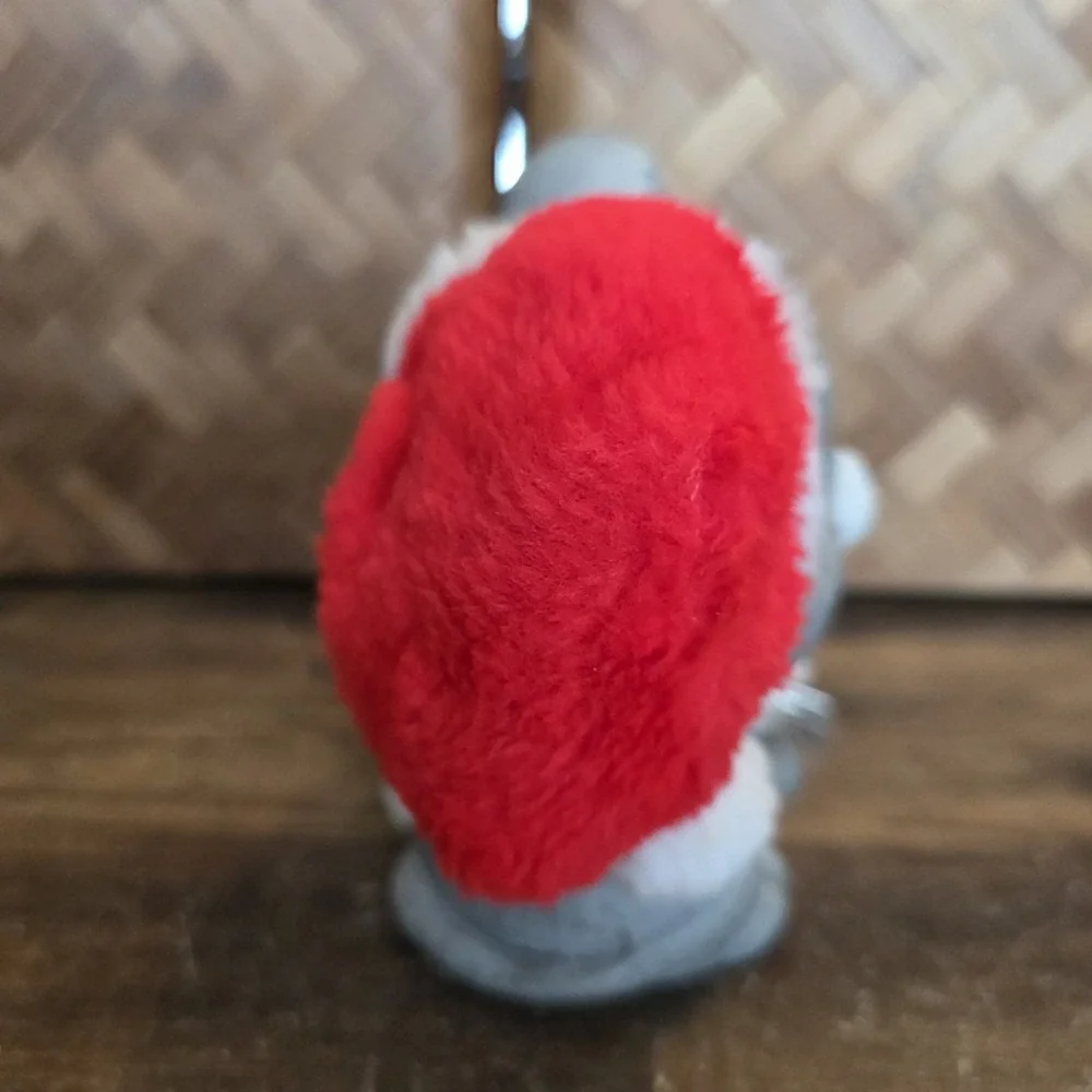 Vintage Ceramic Christmas Mouse Night Light 6.25